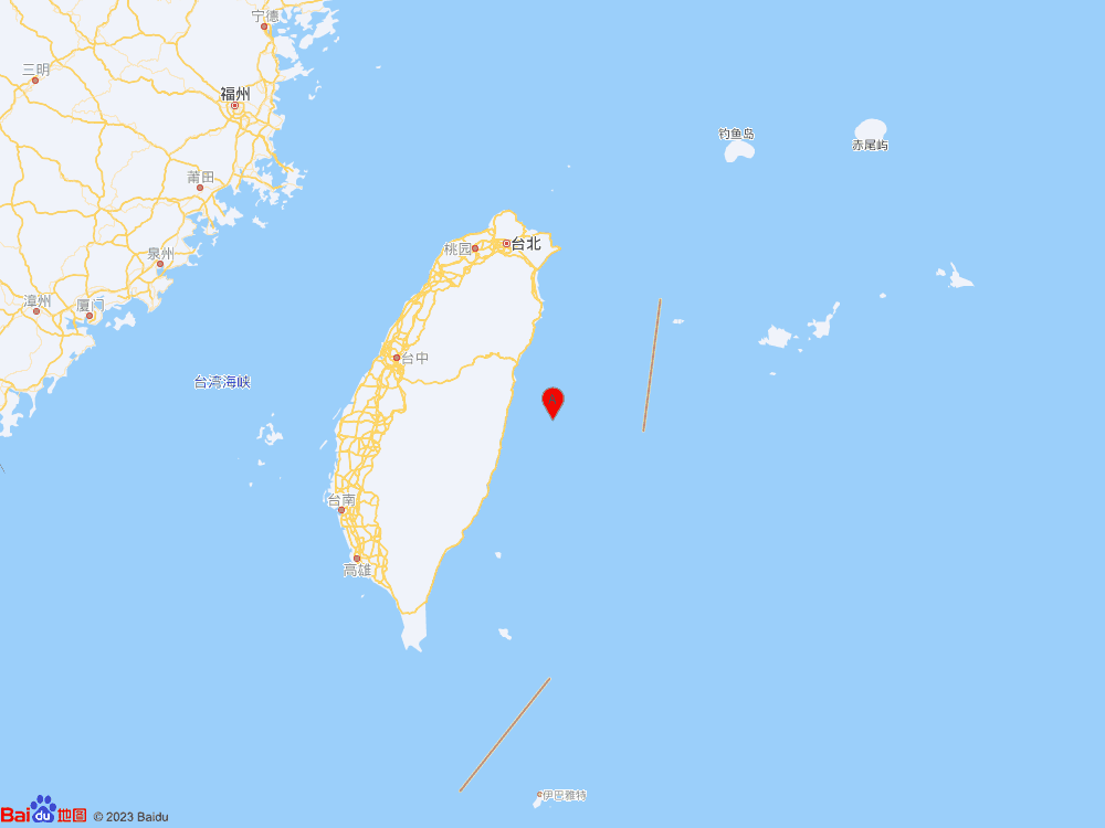 臺灣花蓮縣海域發(fā)生6.1級地震