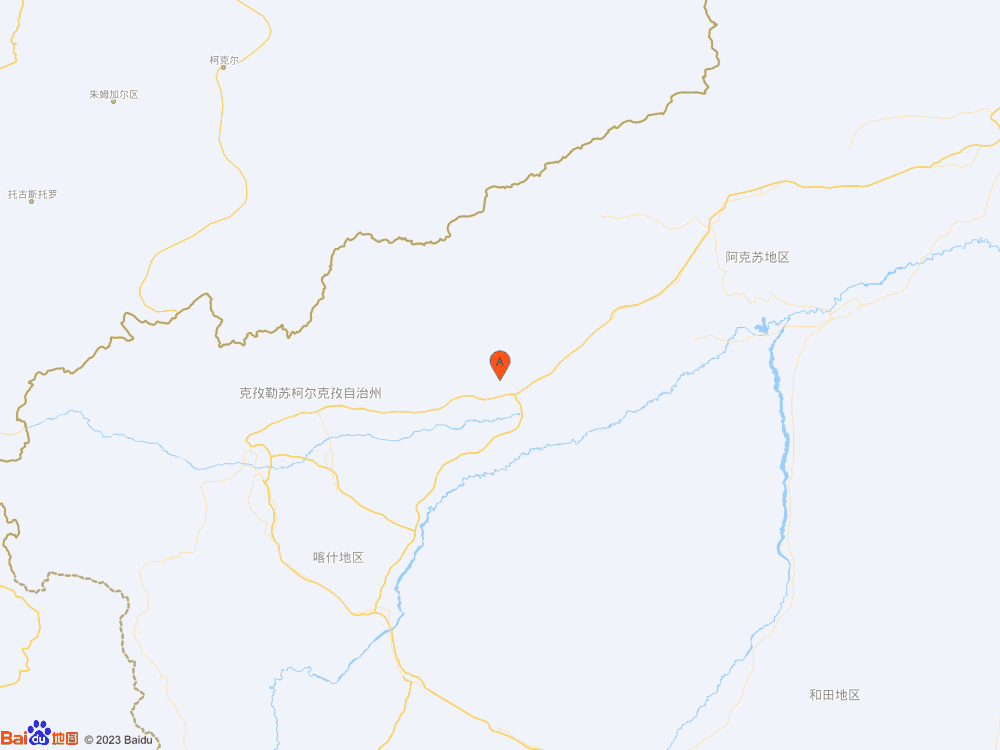 新疆阿克蘇地區(qū)柯坪縣發(fā)生3.3級(jí)地震