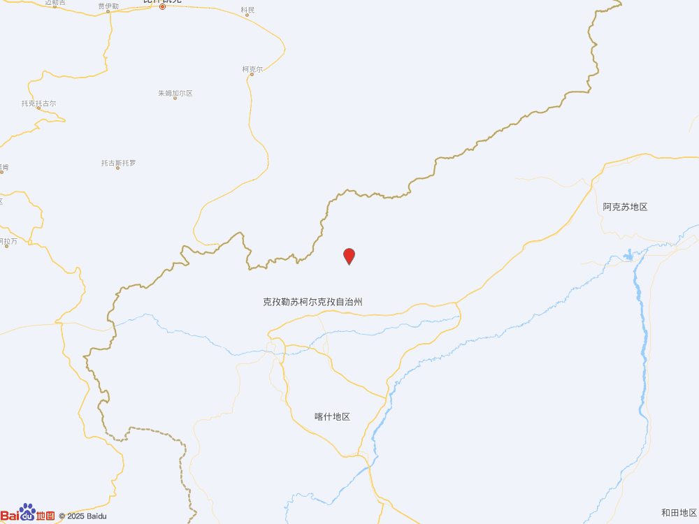 新疆克孜勒蘇州阿圖什市（北緯40.36度，東經(jīng)77.03度）發(fā)生3.0級(jí)地震