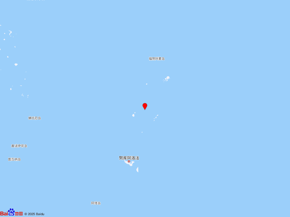 湯加群島（北緯-19.55度，東經(jīng)-174.70度）發(fā)生6.6級(jí)地震