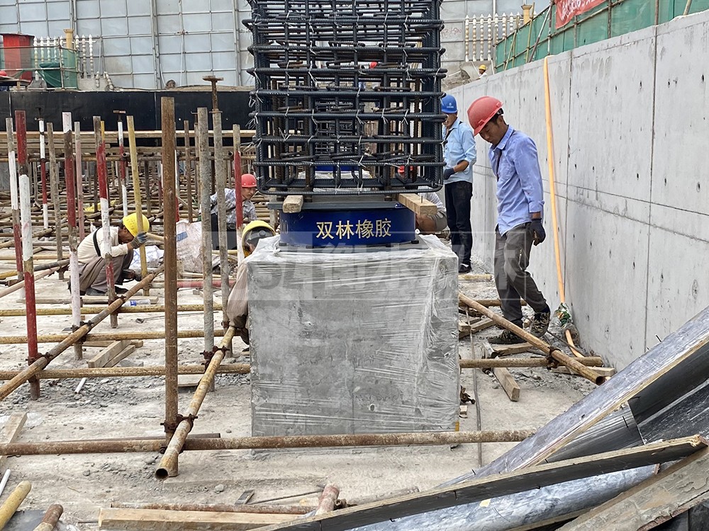 摩擦擺隔震支座FPSII-7000-400-4.11 抗震支座LNR 建筑用支座